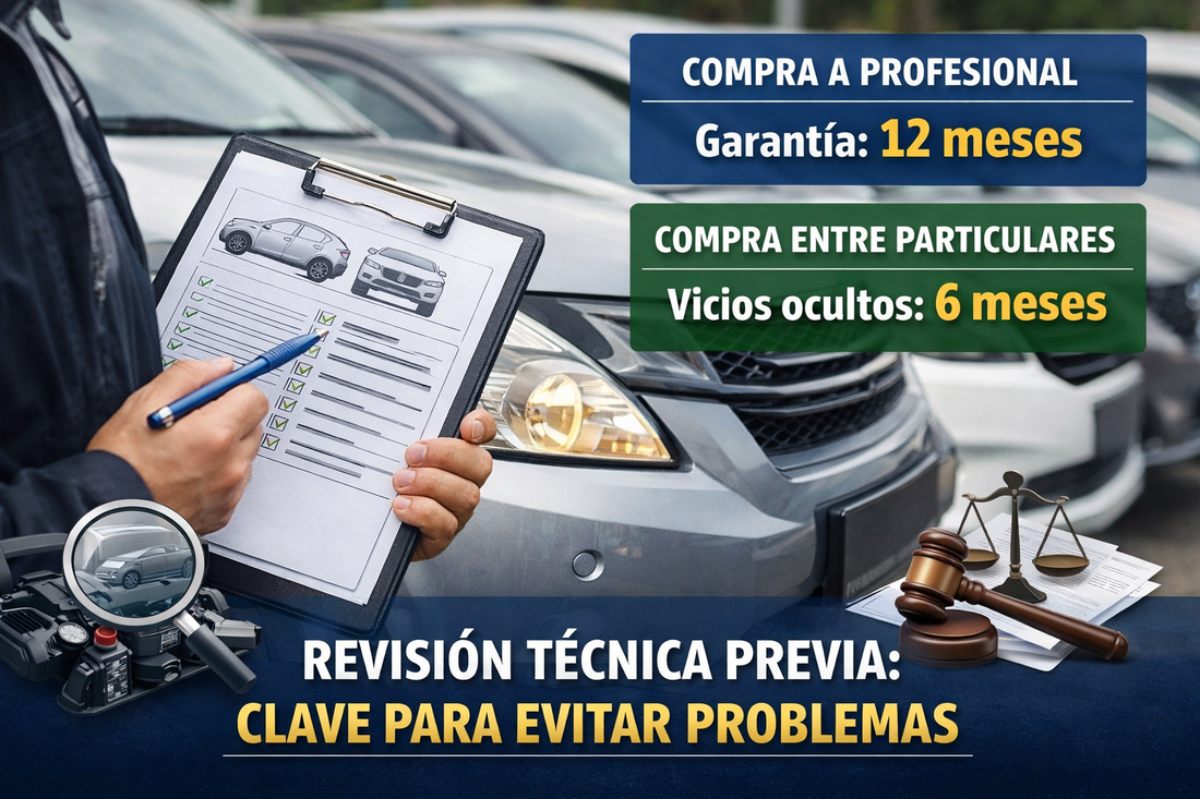 Garantías en coches de segunda mano: qué cubren y cómo protegerte